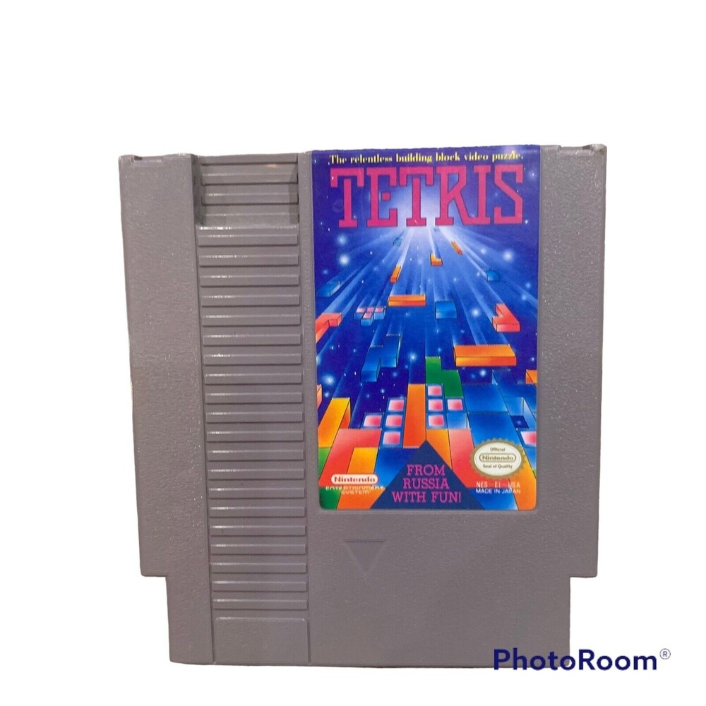 Tetris Nintendo Entertainment System NES Vintage nostalgia Slip Case
